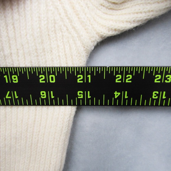 Liz Claiborne Womens M Merino Wool Logo Preppy Shield Cardigan Vintage Acadermic - Picture 7 of 10